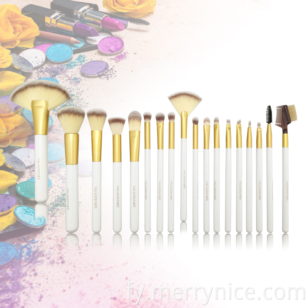 Makeup Brush Set with PU Bag